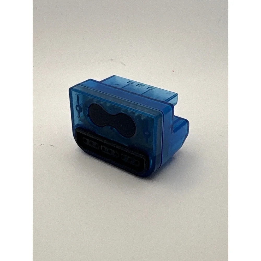 Sony PlayStation 2 Controller Adapter Translucent Blue Memory Card Accessory